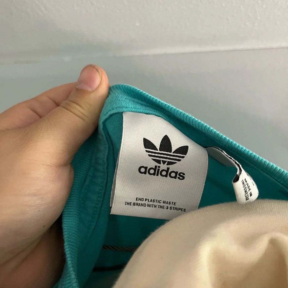 Adidas‎ Originals Trefoil Adicolor T-shirt In Teal